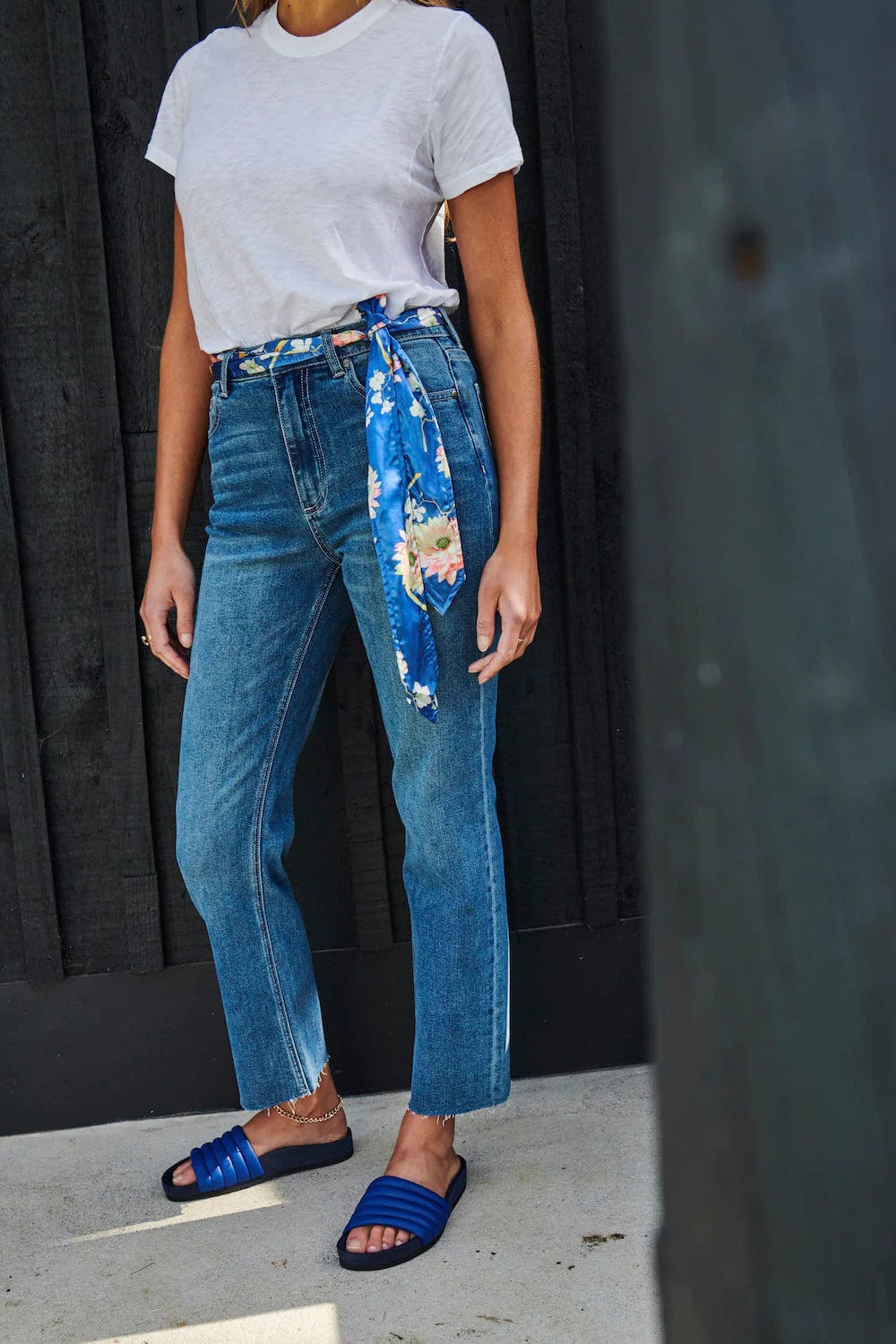 Sadie Jeans | Abstract - Kireina - Coco Blue