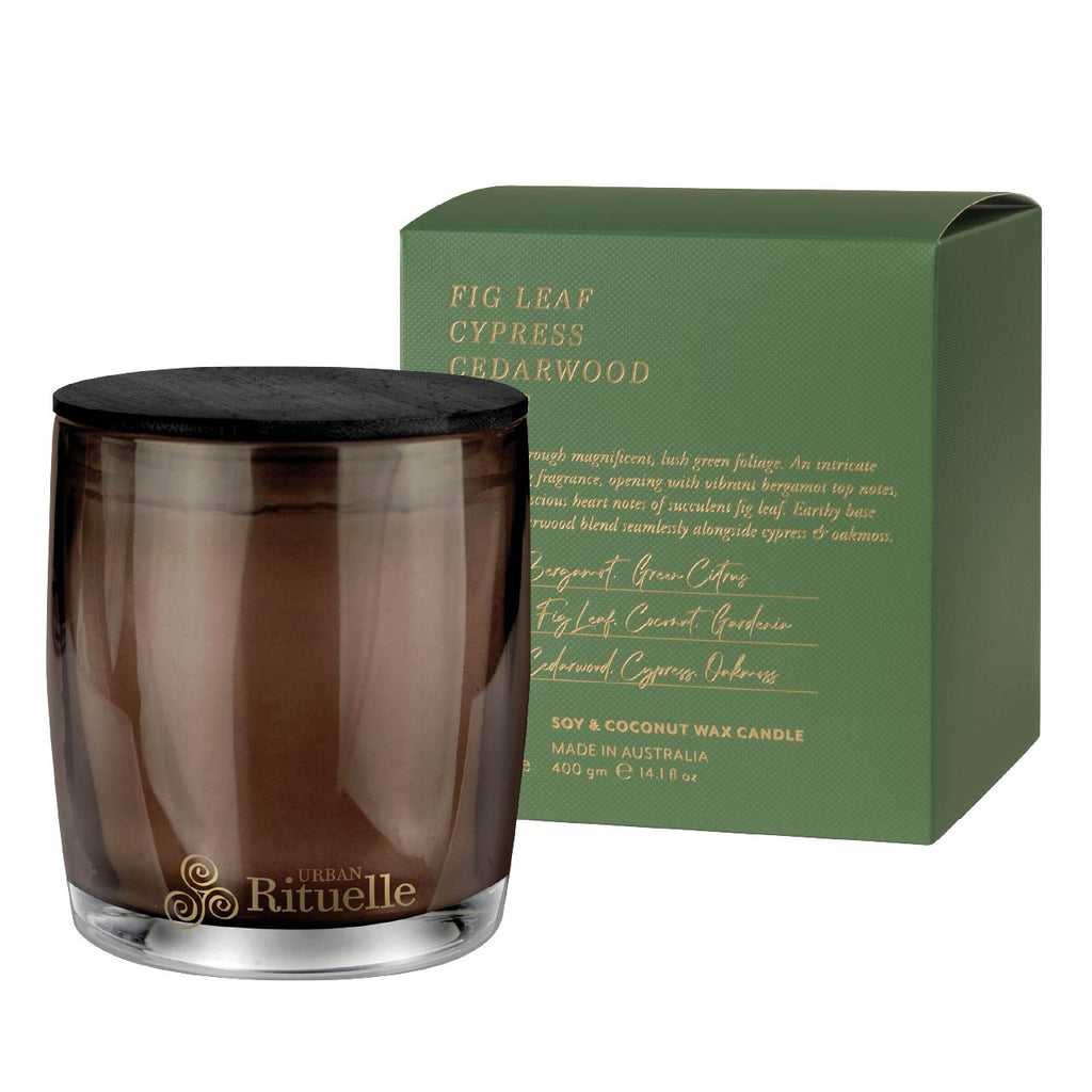 Scented Soy Candle | 400gm | 6 Fragrances - Urban Rituelle - Coco Blue