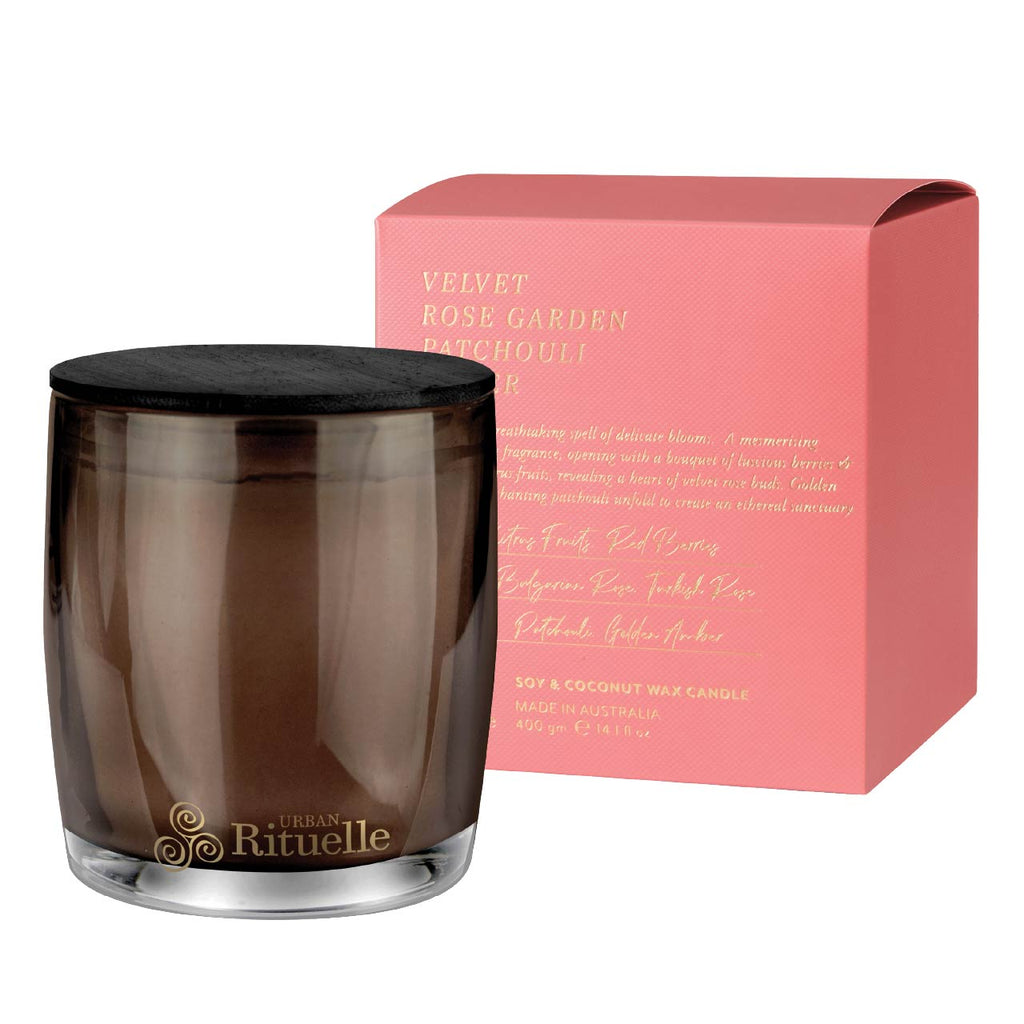 Scented Soy Candle | 400gm | 6 Fragrances - Urban Rituelle - Coco Blue
