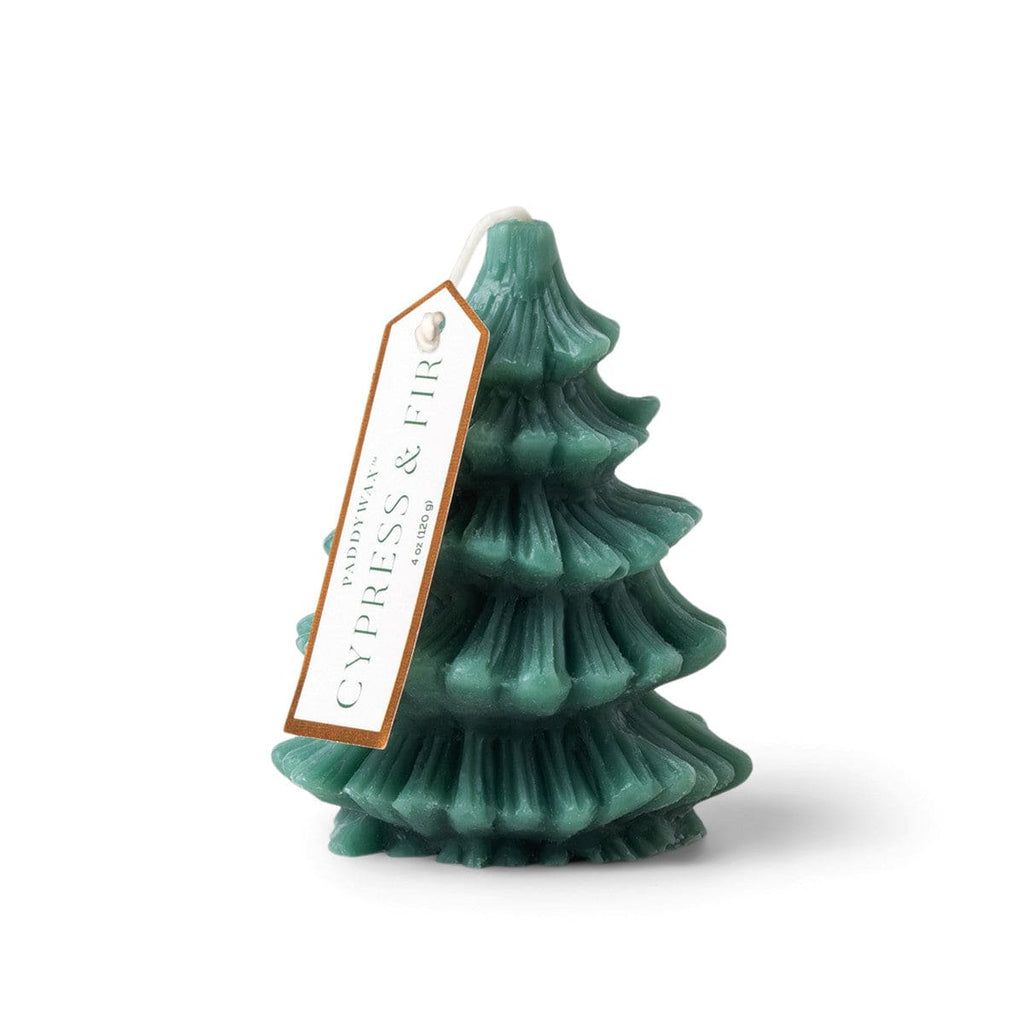Short Tree Candle | Cypress & Fir - Paddywax - Coco Blue