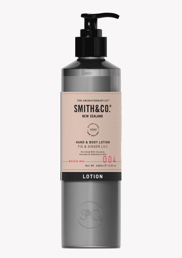 Smith & Co Hand & Body Lotion | Fig & Ginger Lily - Smith & Co - Coco Blue