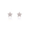 Star Stud Earrings | Silver - Linda Tahija - Coco Blue