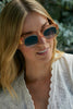 Sunglasses | Ivy | Crystal Peach - Sticks & Sparrow - Coco Blue