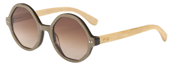 Sunglasses | Shine | Gold Shimmer - Sticks & Sparrow - Coco Blue