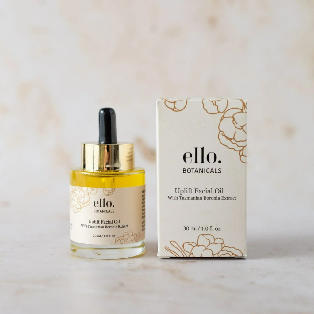 Uplift Facial Oil - Ello Botanicals - Coco Blue