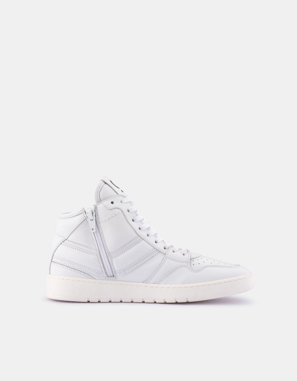 Verona Sneakers | White Leather - DOF Studios - Coco Blue