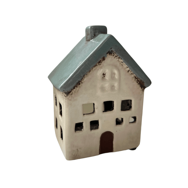 Villa Tea Light House | Blue - Coco Blue - Coco Blue