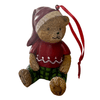 Vintage Bear Christmas Decoration - French Country Collections - Coco Blue