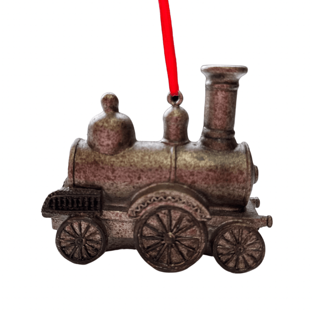 Vintage Train Christmas Decoration - French Country Collections - Coco Blue
