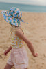 Wide Brim Reversible Sunhat | Full Bloom - Coco Blue - Coco Blue