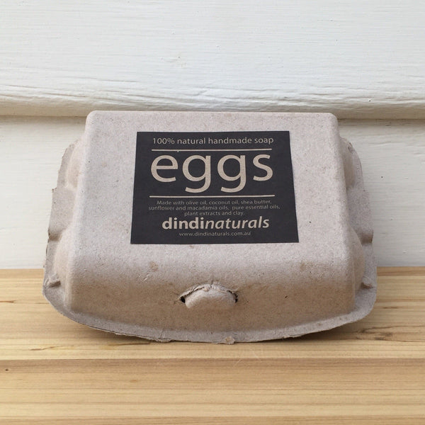 1/2 Dozen Soap Eggs - Dindi - Coco Blue