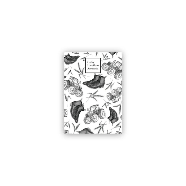 A6 Farmers Notepad - Cathy Hamilton - Coco Blue