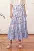 Amala Shambala Linen Skirt | Last one size 3 (14) - The Dreamer Label - Coco Blue