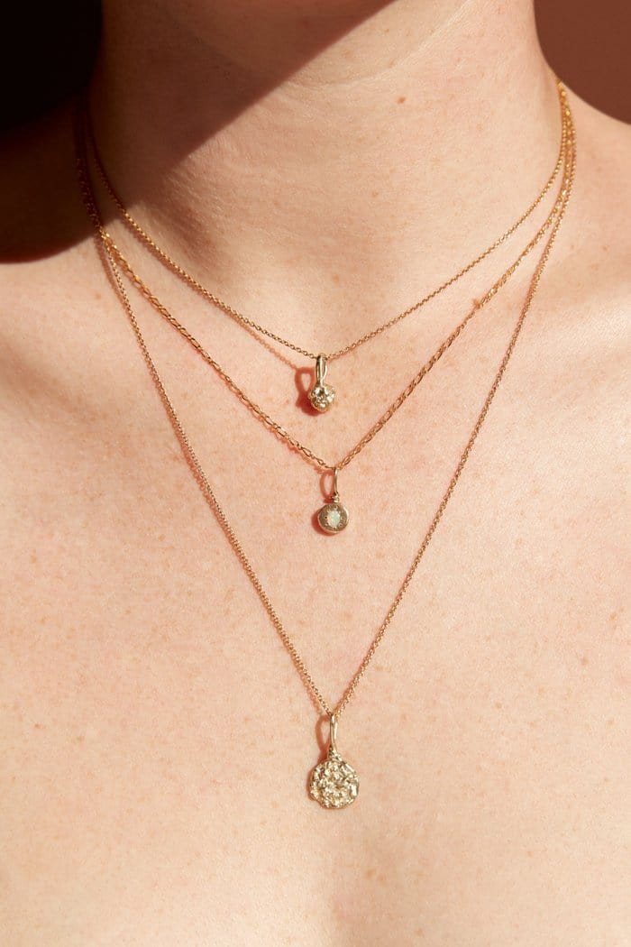 Artichoke Necklace | Gold - ADA HODGSON - Coco Blue