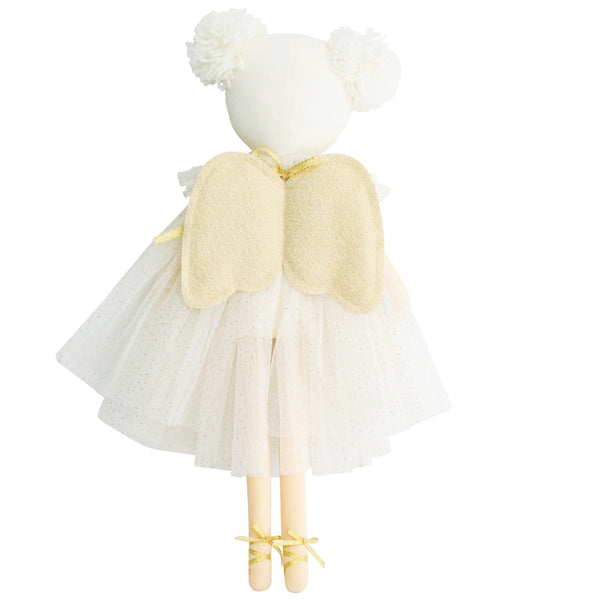 Ava Angel Doll | Ivory Gold - Alimrose - Coco Blue