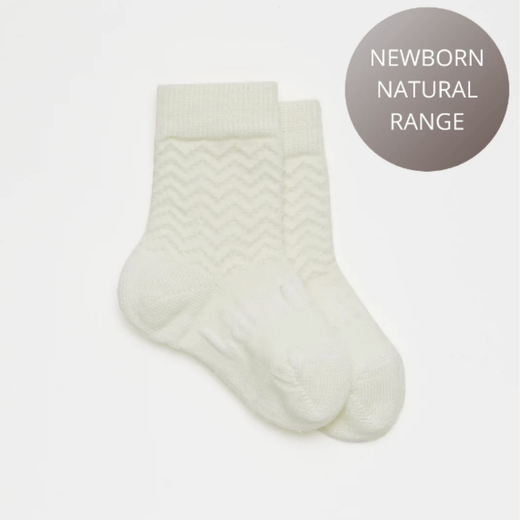 Baby Crew Socks | Pearl - Lamington - Coco Blue