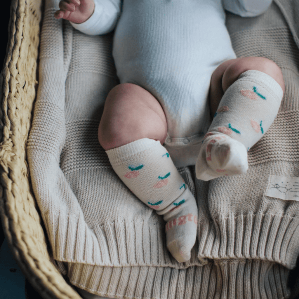 Baby Knee High Socks | Rosie - Lamington - Coco Blue