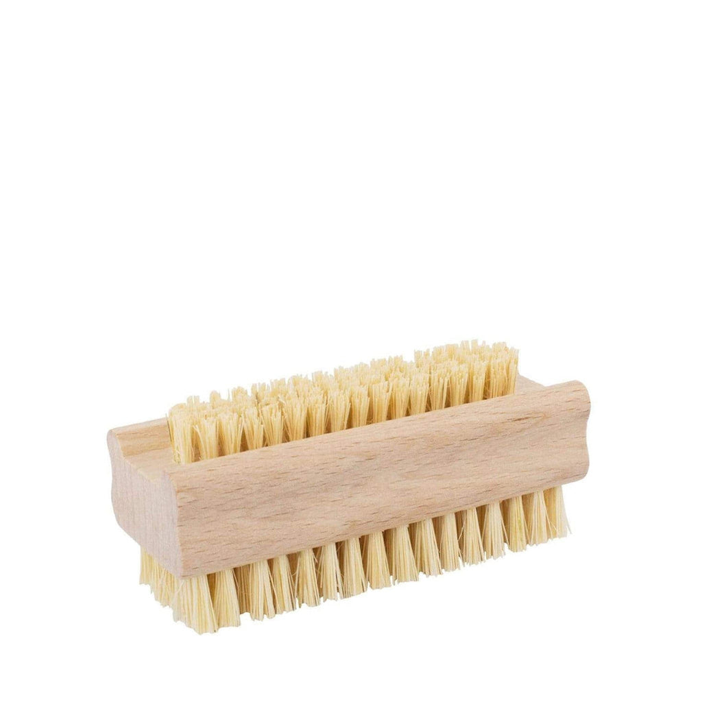 Beechwood Duo Nail Brush - Redecker - Coco Blue