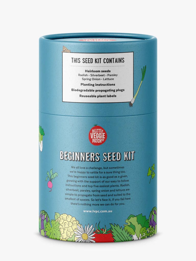 Beginner's Seed Kit - Little Veggie Patch Co - Coco Blue