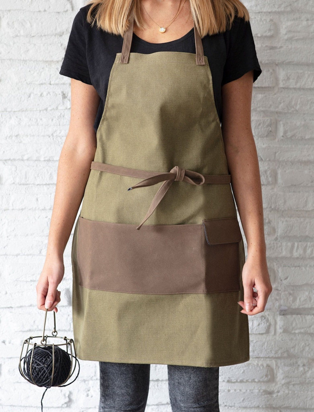 Canvas Garden Apron - Coco Blue - Coco Blue