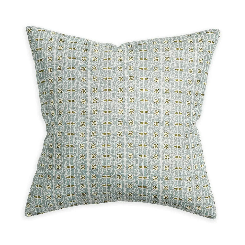 Capri Moss Celadon Cushion | 50x50 - Walter G - Coco Blue