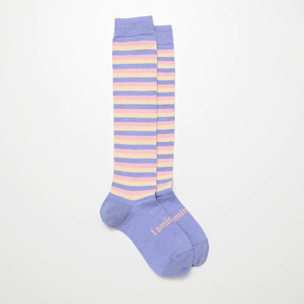 Children's Knee High Socks | Maypole - Lamington - Coco Blue