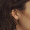 Cluster Stud Earrings | Silver - Linda Tahija - Coco Blue