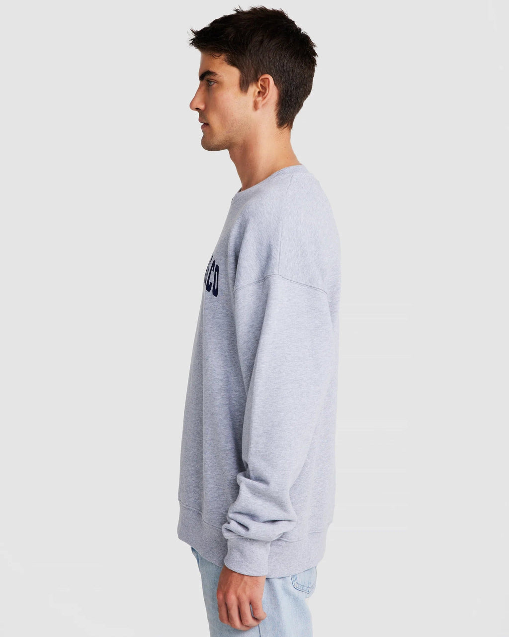 College Logo Crew | Grey Marle - ORTC - Coco Blue