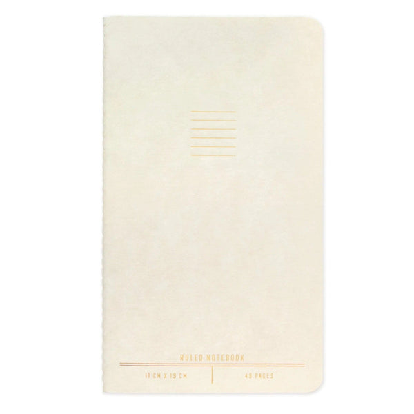Flex Ruled Notebook | Ivory - Coco Blue - Coco Blue