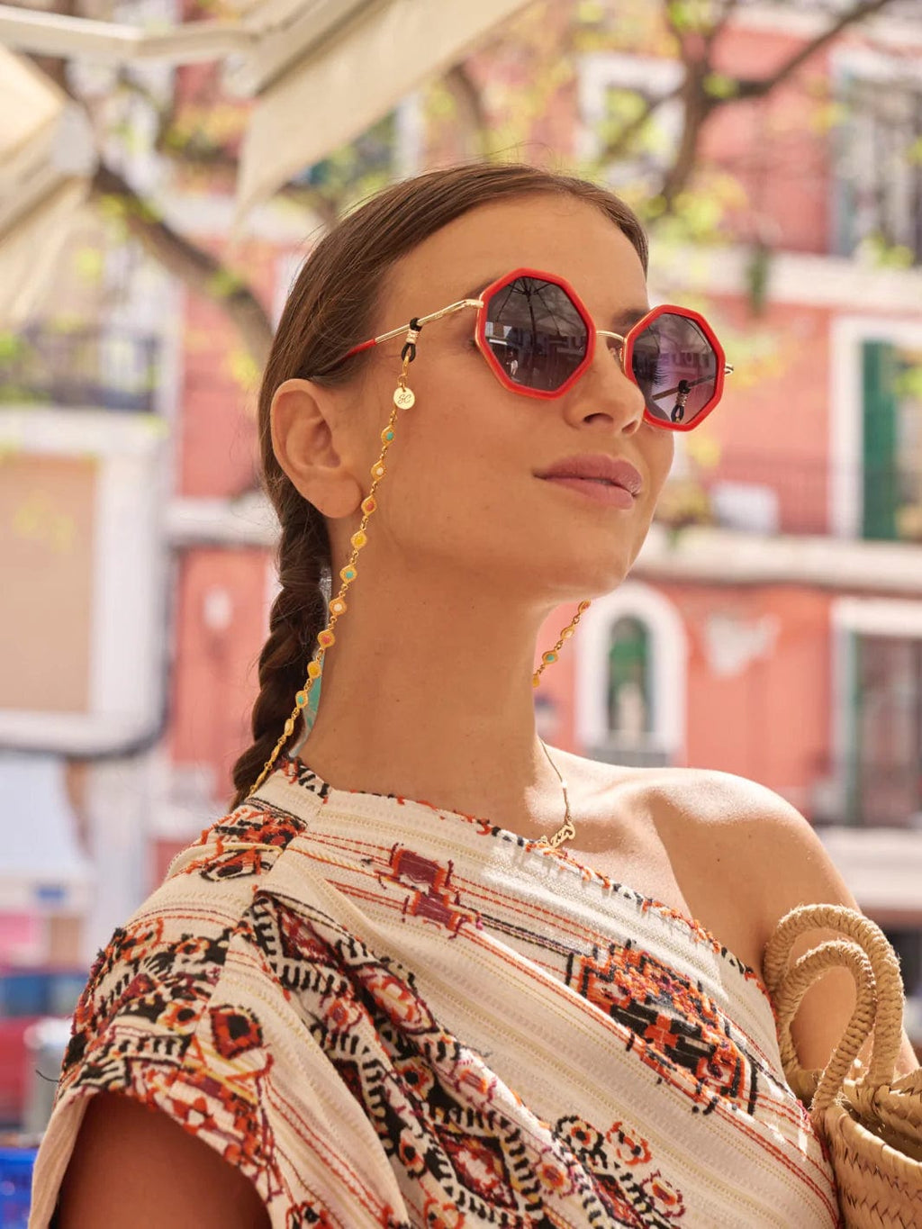 Glasses Chain | Ibiza Multicolour - Sunny Cords - Coco Blue