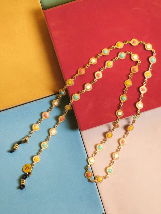 Glasses Chain | Ibiza Multicolour - Sunny Cords - Coco Blue