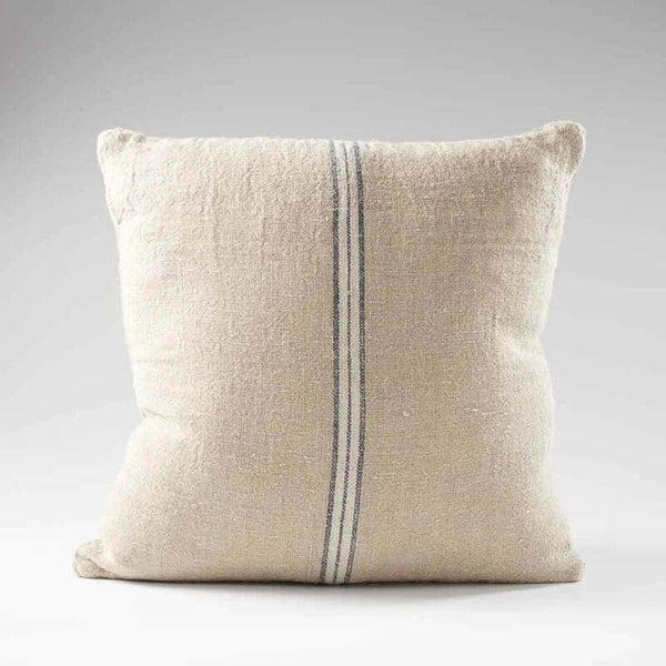 Grange Linen Cushion - Eadie - Coco Blue