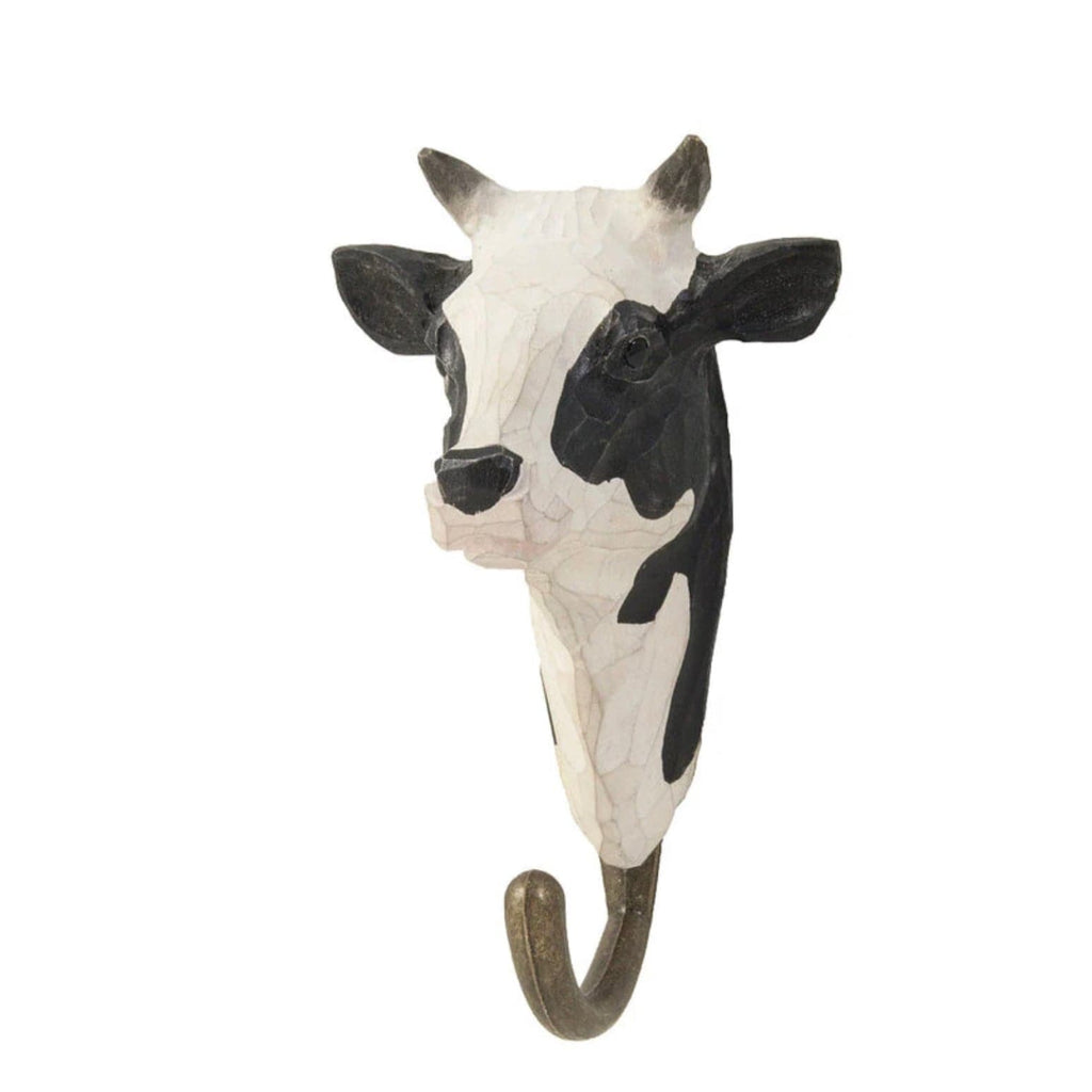 Hand Carved Animal Hooks - Wildlife Garden - Coco Blue