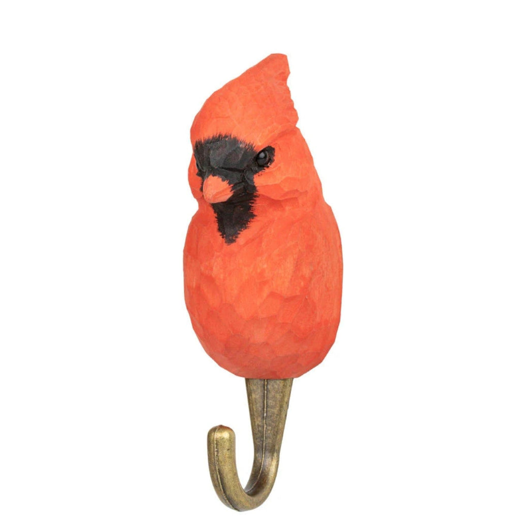 Hand Carved Animal Hooks - Wildlife Garden - Coco Blue