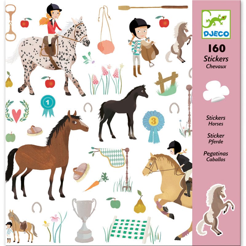 Horse Stickers - Coco Blue - Coco Blue