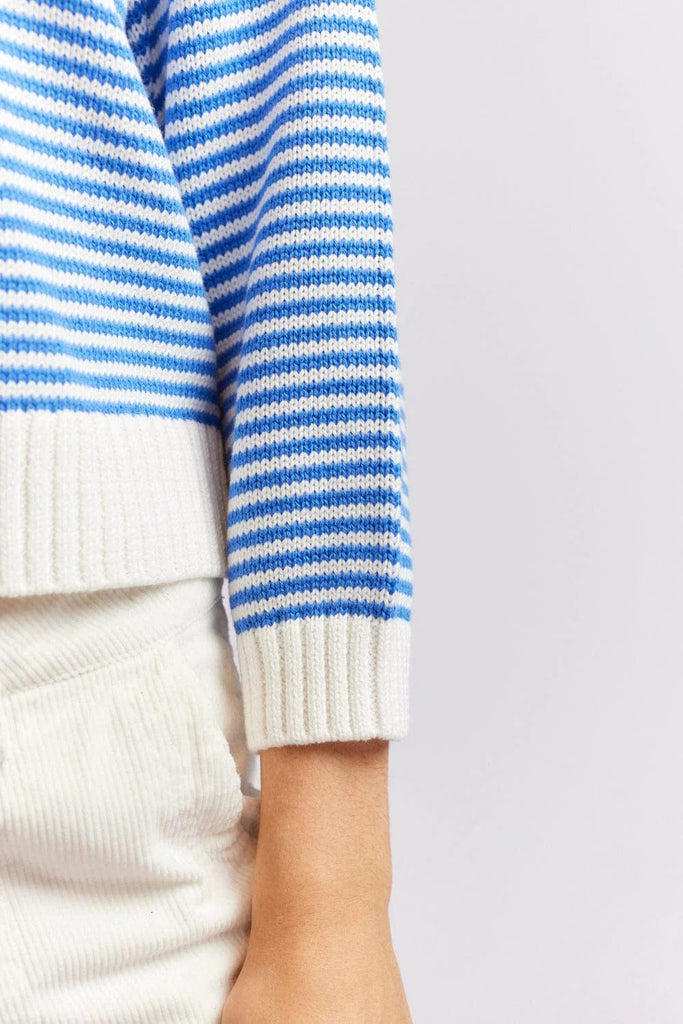 Humbug Sweater | Cornflower - Alessandra - Coco Blue