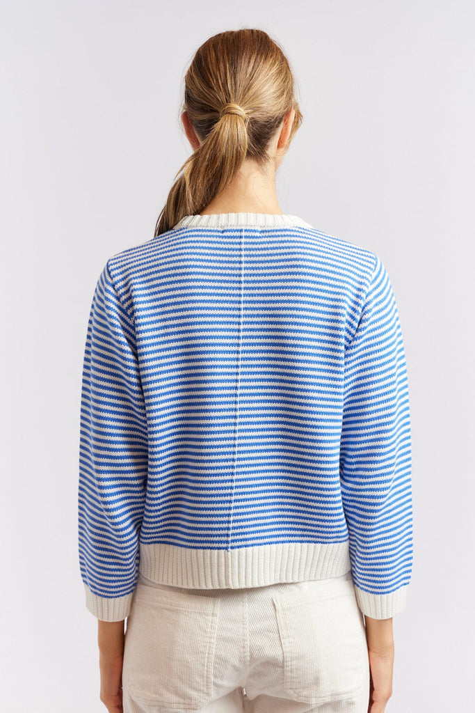 Humbug Sweater | Cornflower - Alessandra - Coco Blue