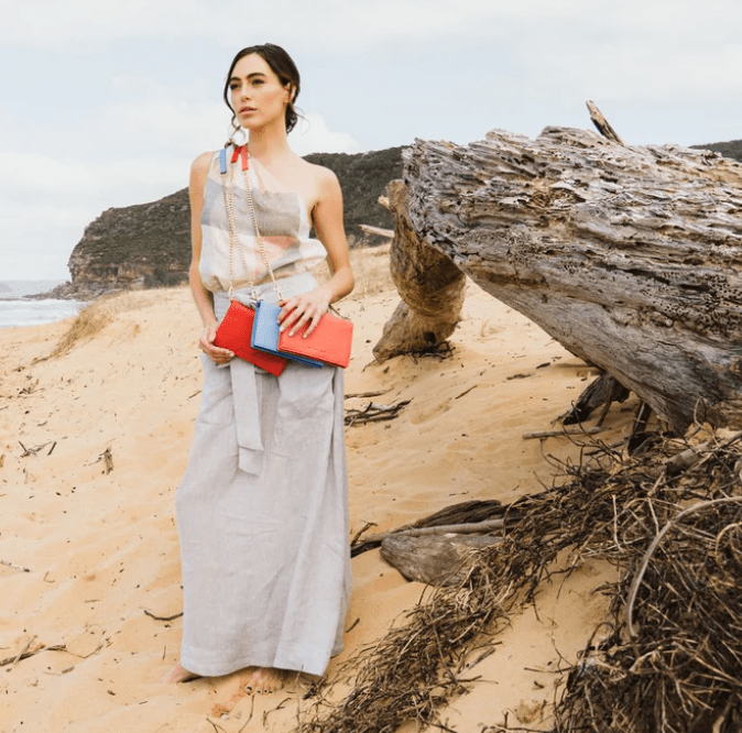 Jasmine Wallet | Dusty Coral - Arlington Milne - Coco Blue