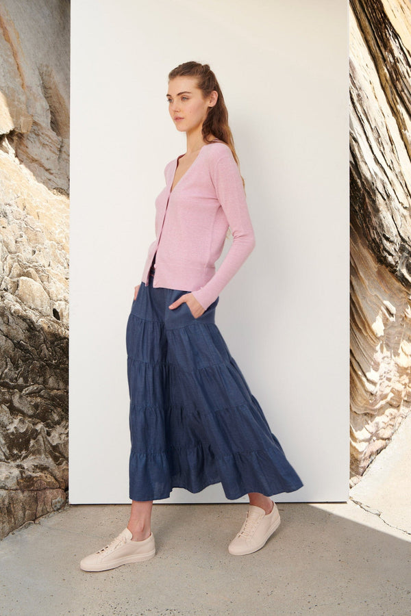 Jolie Cardigan | Rose - The Dreamer Label - Coco Blue