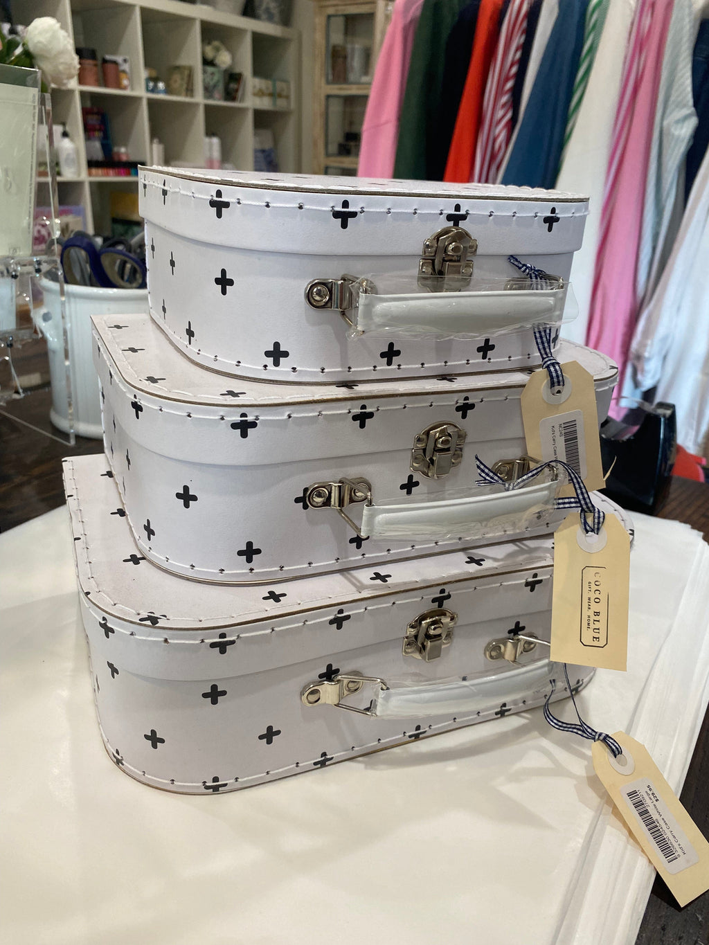 Kid’s carry case white - Alimrose - Coco Blue