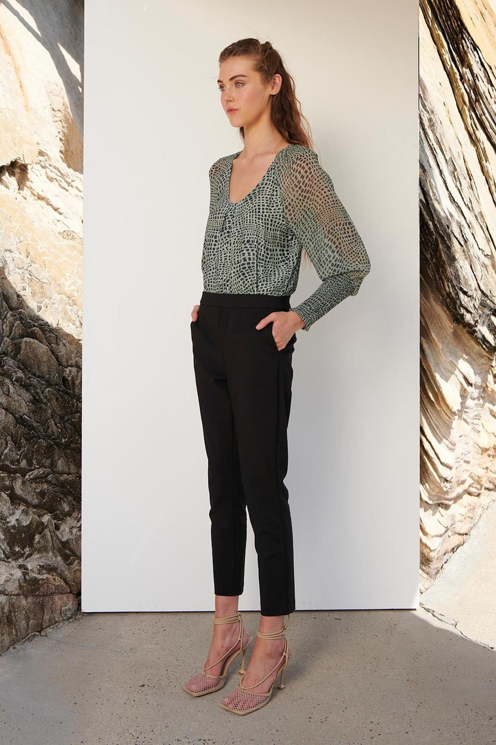 Leah Pants - The Dreamer Label - Coco Blue