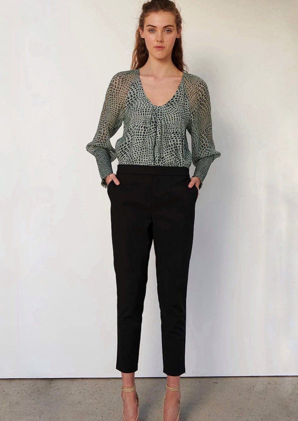 Leah Pants - The Dreamer Label - Coco Blue