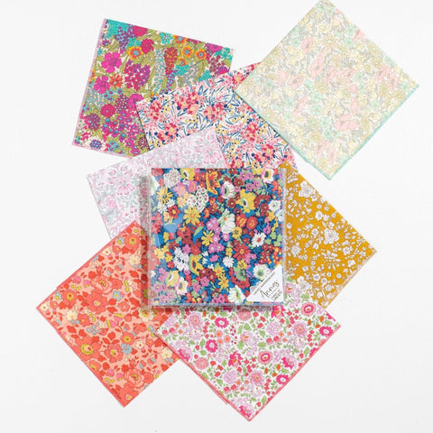 Liberty Hanky - Annas of Australia - Coco Blue