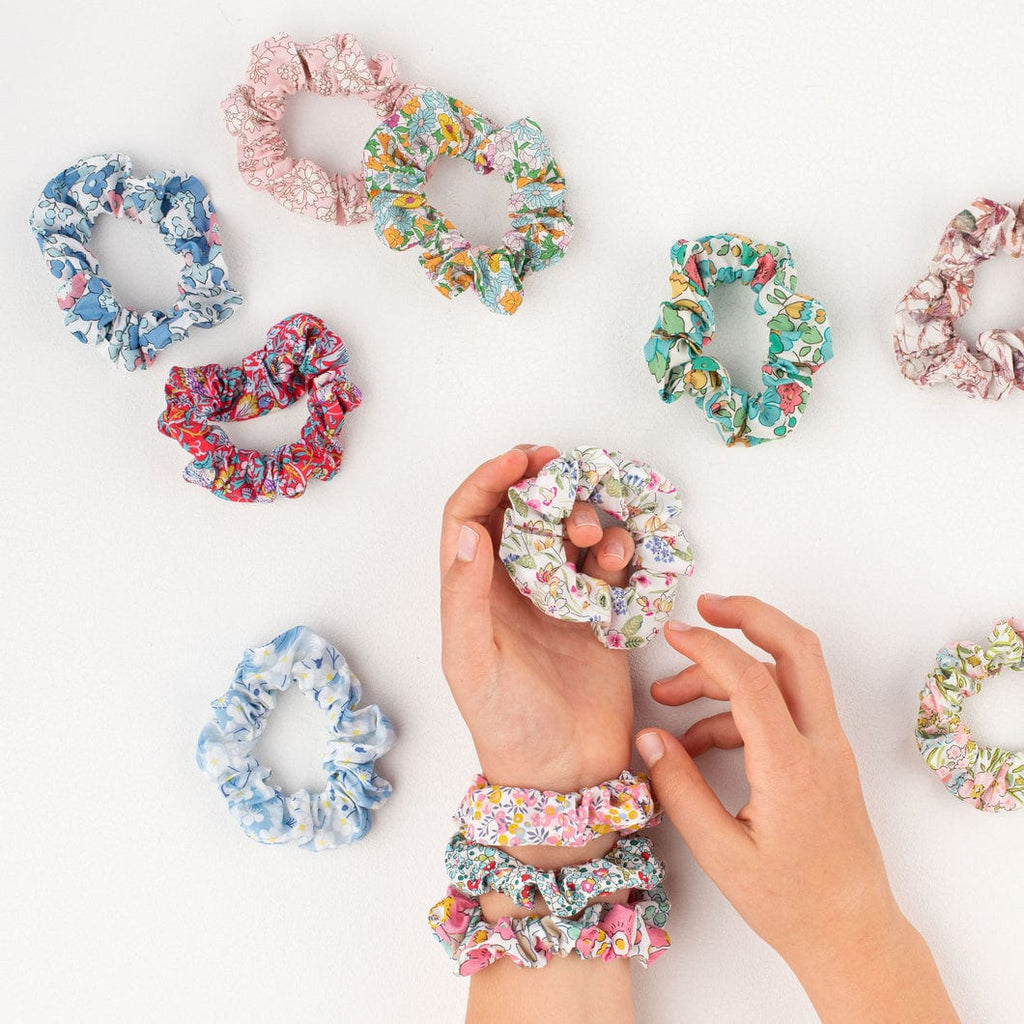 Liberty Mini Scrunchie Set - Annas of australia - Coco Blue