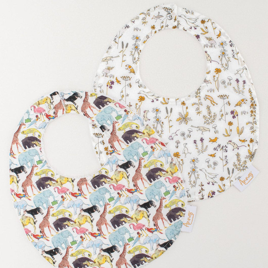 Liberty Of London Airlie Bib - Annas of australia - Coco Blue