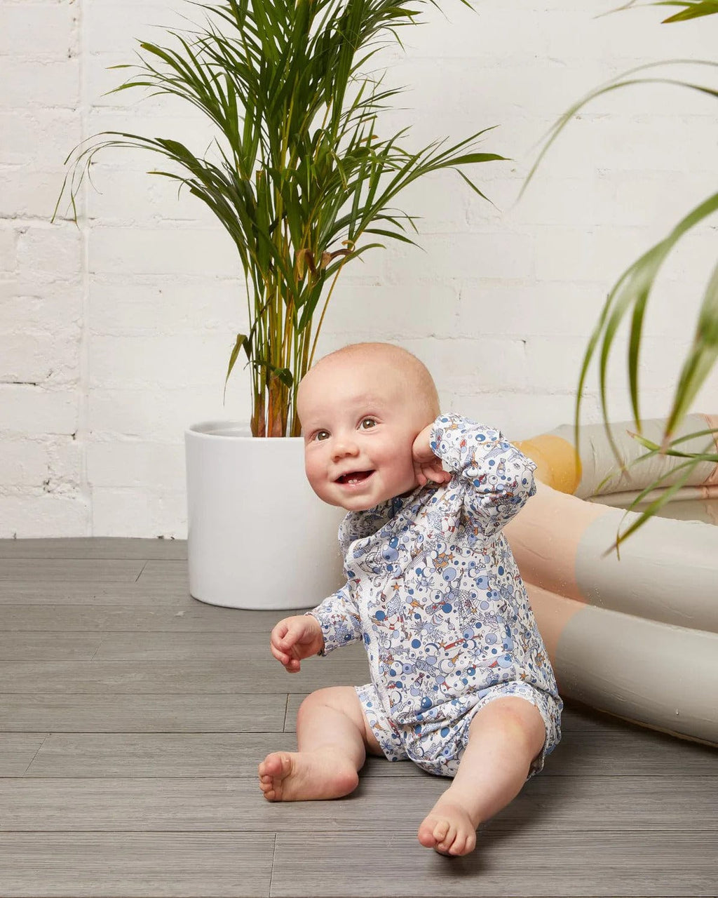 Liberty Pippie Bathers | Ocean Treasure - Walnut - Coco Blue
