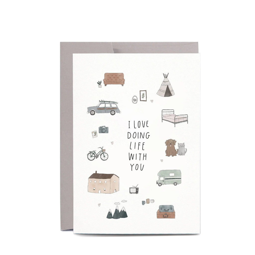 Life With You Card - In The Daylight - Coco Blue