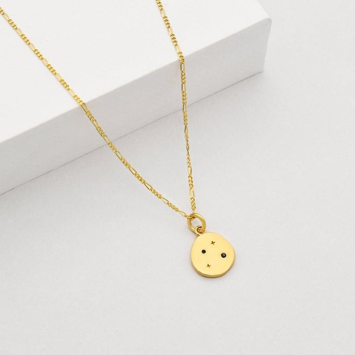 Lunar Necklace | Yellow Gold - Linda Tahija - Coco Blue