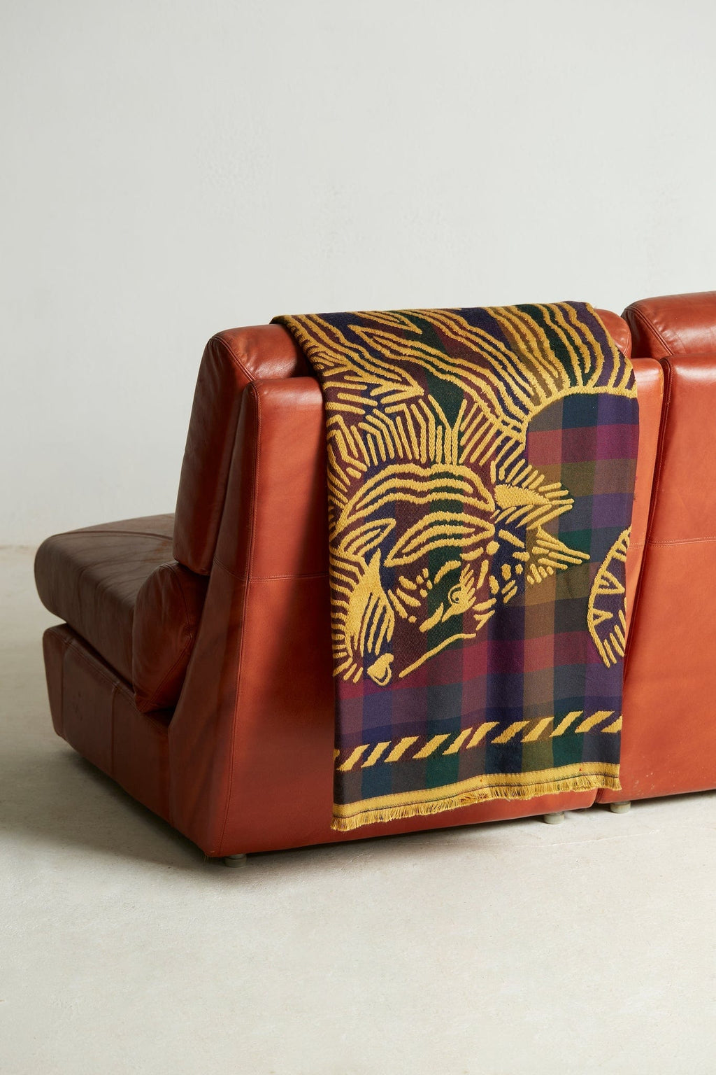 Mantra Woollen Throw | Plum - Inoui Editions - Coco Blue