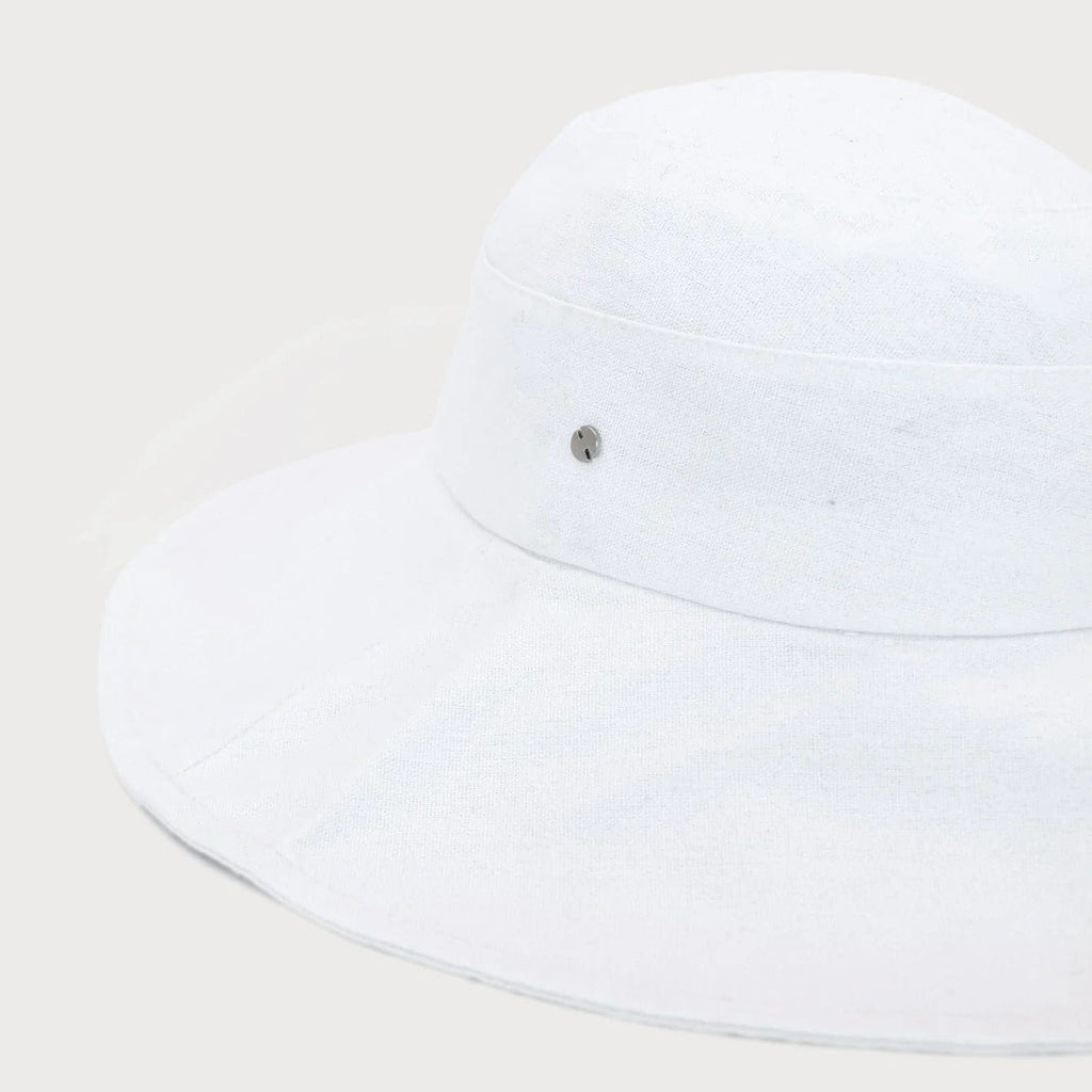 Melrose Bucket Hat | White - Ace Of Something - Coco Blue